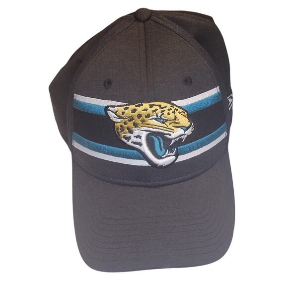 Jacksonville Jaguars New Era NFL Baseball Cap Hat S/M Stretch Fit EUC - Picture 1 of 6